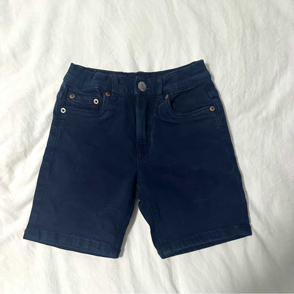 Zara Navy Blue Shorts